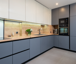 Melamine kitchen cupboards 2